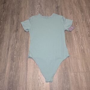 Auden Women's Large Short Sleeve Bodysuit Shirt New w/ Tags!
